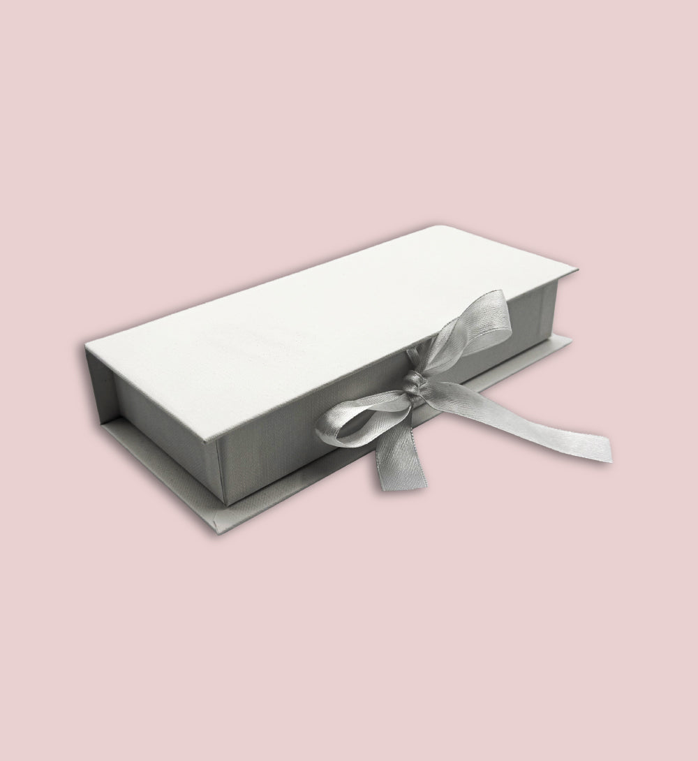 Scatola degustazione 17 x 7 x 3 Apertura a libro - (scegli il colore)