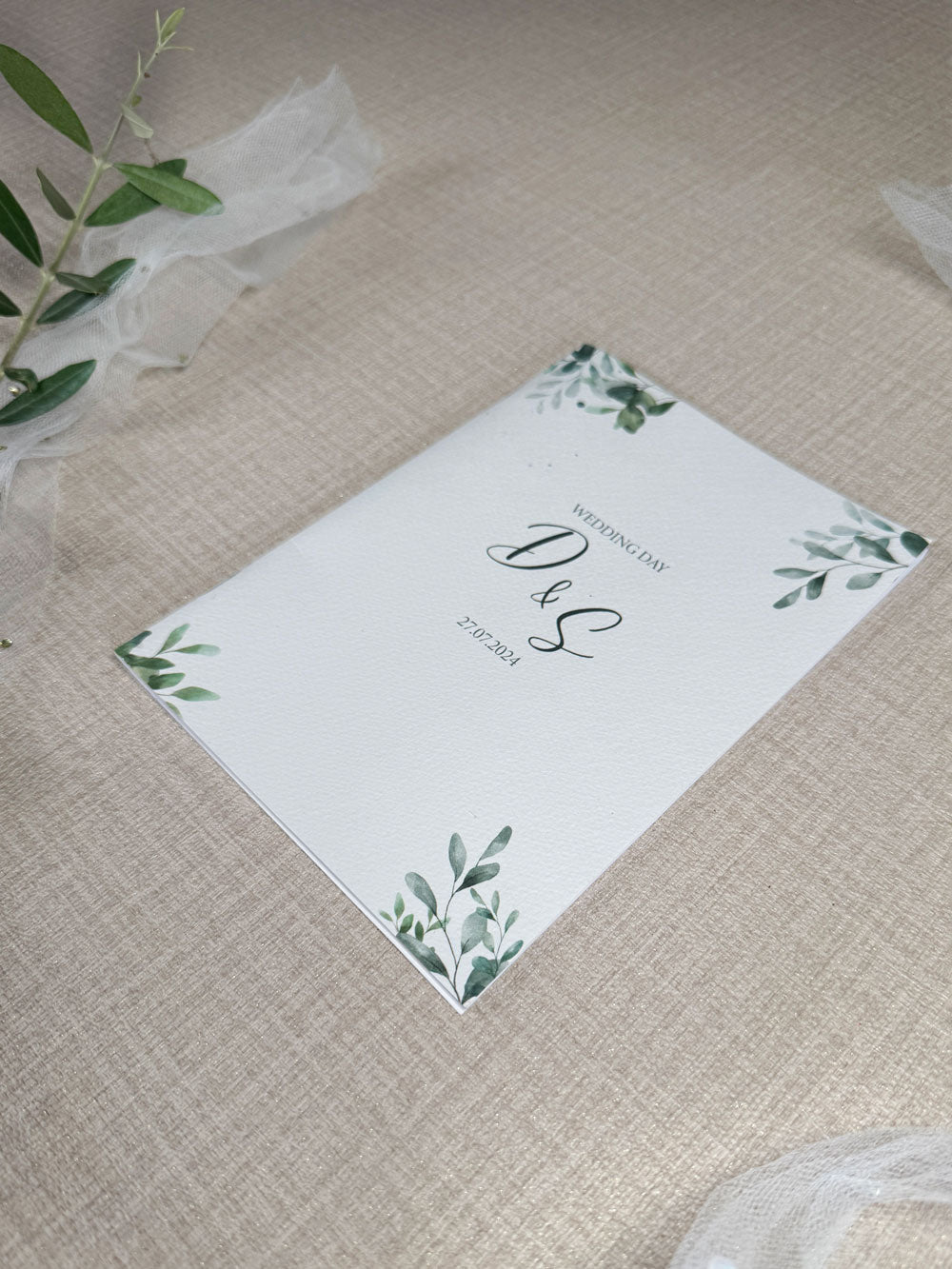 Libretto Messa Olive leaves