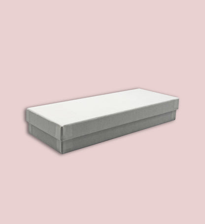 Scatola degustazione 19 x 7 x 3  Fondo e coperchio - (scegli il colore)