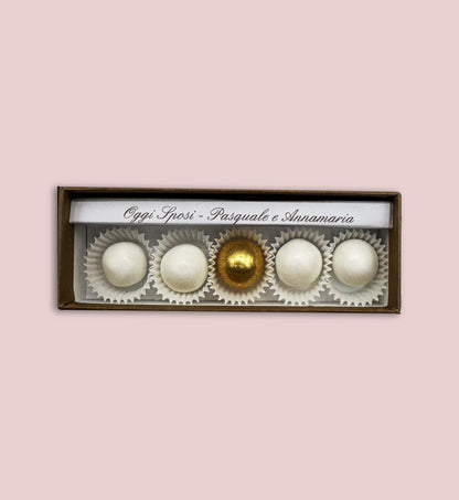 Scatola degustazione 13 x 4,5 x 3  Fondo e coperchio - (scegli il colore)