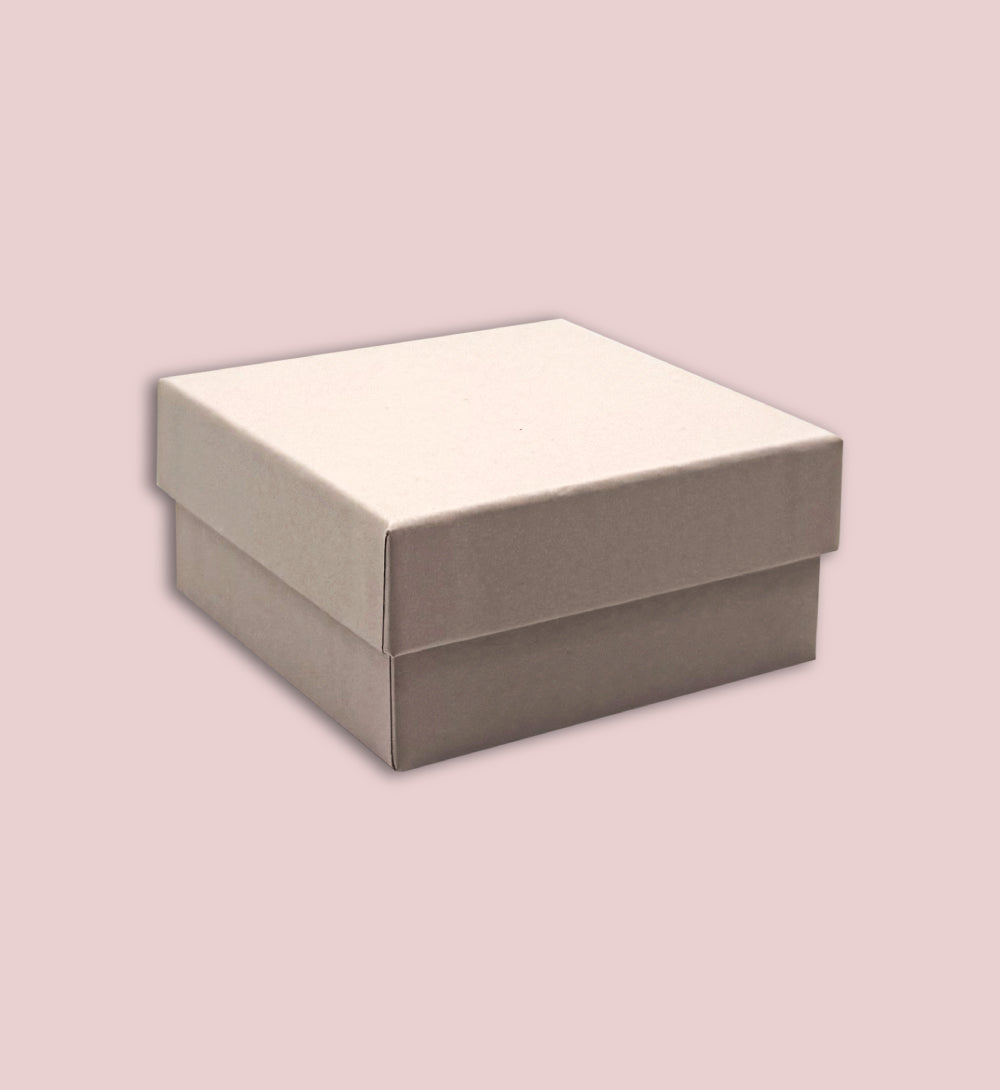 Scatola degustazione 8 x 8 x 4  Fondo e coperchio - (scegli il colore)