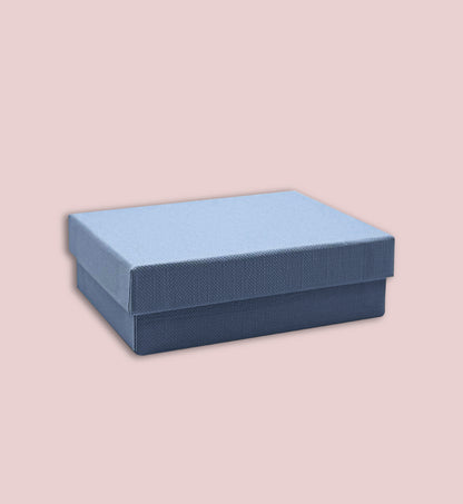 Scatola degustazione 9,5 x 7 x 3  Fondo e coperchio - (scegli il colore)