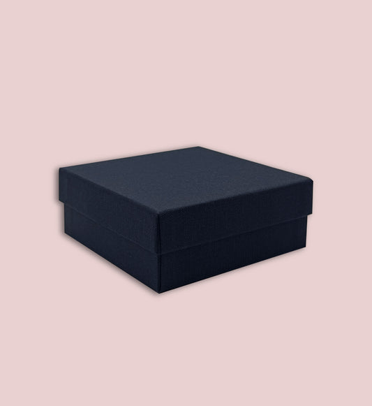 Scatola degustazione 10 x 10 x 4  Fondo e coperchio - (scegli il colore)