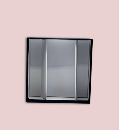 Scatola degustazione 10 x 10 x 4  Fondo e coperchio - (scegli il colore)