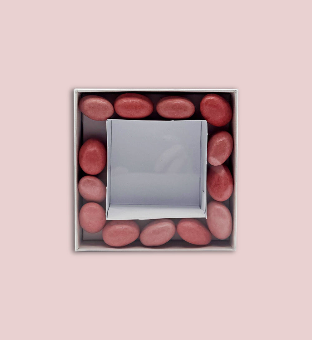 Scatola degustazione 10 x 10 x 4  Fondo e coperchio in PVC - (scegli il colore)