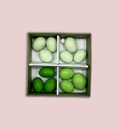 Scatola degustazione 9 x 9 x 3  Fondo e coperchio - (scegli il colore)