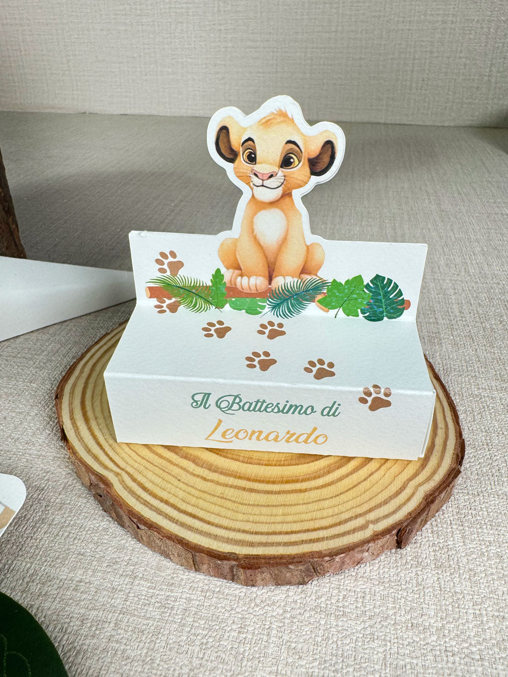 Scatolina fiammifero Simba