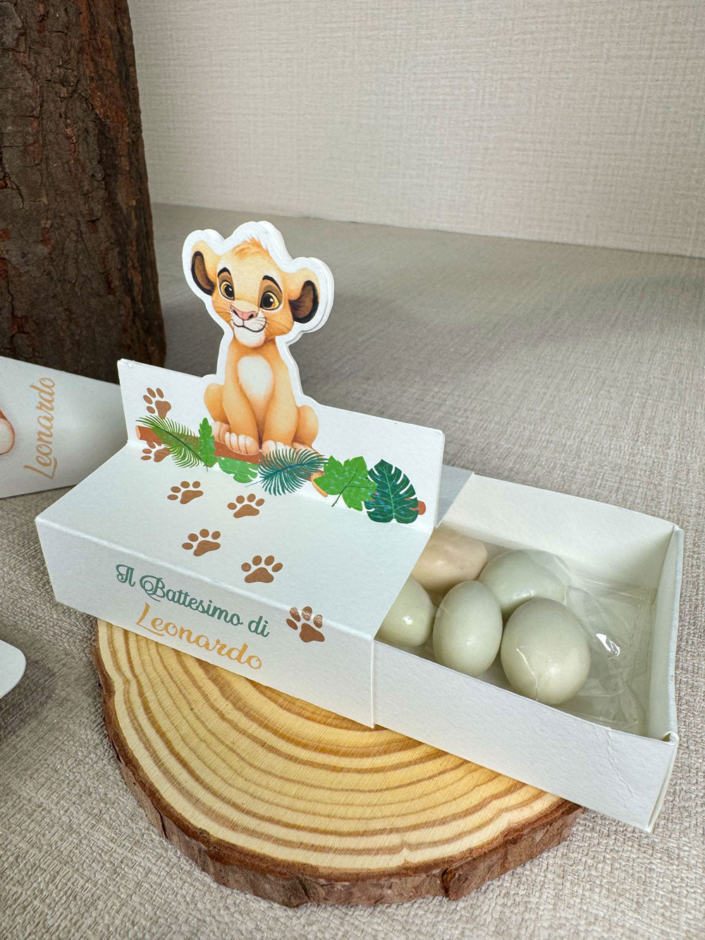 Scatolina fiammifero Simba