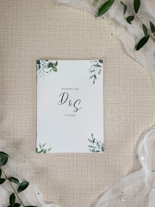 Libretto Messa Olive leaves