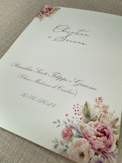 Libretto Messa Armonia di petali