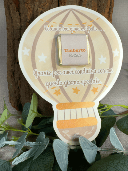 Segnaposto con cremino leoncino